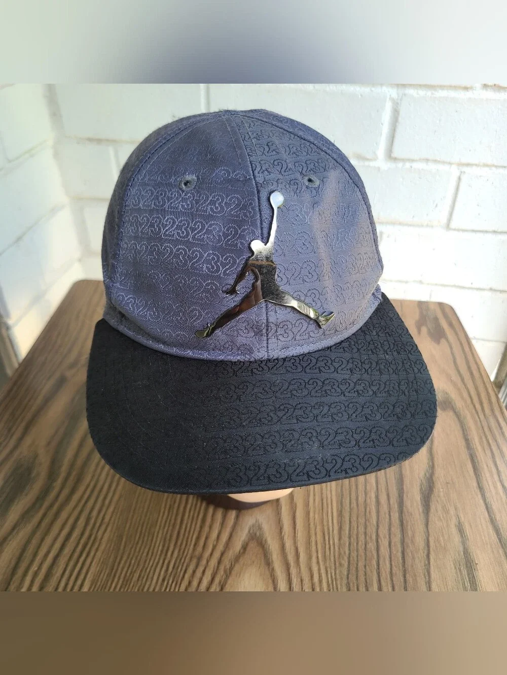 Nike AIR JORDAN Jumpman Hat Cap Metal Logo -kids Youth Size 4-7